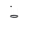 LED Pendelleuchte LAUTARO 600/60 DOWN OPAL P3, 37W, IP20, DALI dimmbar, 3000K, schwarz