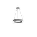 LED Pendelleuchte LAUTARO 600/80 UP/DOWN OPAL M3, 55W, IP20, DALI dimmbar, 3000K, hellgrau