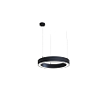 LED Pendelleuchte LAUTARO 600/80 UP/DOWN PRISMA P3, 55W, IP20, DALI dimmbar, 3000K, schwarz