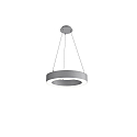 LED Pendelleuchte LAUTARO 600/100 DOWN OPAL M3, 37W, IP20, DALI dimmbar, 2700K, hellgrau