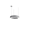 LED Pendelleuchte LAUTARO 600/100 DOWN OPAL P3, 37W, IP20, DALI dimmbar, 2700K, hellgrau