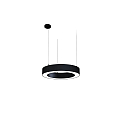 LED Pendelleuchte LAUTARO 600/100 DOWN OPAL P3, 37W, IP20, DALI dimmbar, 4000K, schwarz