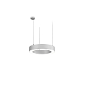 Luci a sospesione LAUTARO 600/100 DOWN PRISMA P3 IP20, bianco dimmerabile