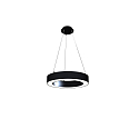 LED Pendelleuchte LAUTARO 600/100 UP/DOWN OPAL M3, 55W, IP20, DALI dimmbar, 4000K, schwarz