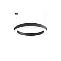 LED Pendelleuchte LAUTARO 900/60 UP/DOWN OPAL P3, 84W, DALI, IP20, 2700K, 7800lm, schwarz