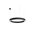 LED Pendelleuchte LAUTARO 900/80 DOWN OPAL P3, 59W, IP20, DALI dimmbar, 3000K, schwarz