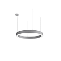 LED Pendelleuchte LAUTARO 900/80 DOWN PRISMA P3, 59W, IP20, DALI dimmbar, 3000K, hellgrau