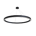 LED Pendelleuchte LAUTARO 1500/60 DOWN PRISMA M5, 99W, IP20, DALI dimmbar, 3000K, schwarz