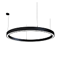 Luminaire � suspension LAUTARO 1500/80 DOWN PRISMA P5 IP20, noir gradable