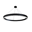 Luminaire � suspension LAUTARO 1500/80 UP/DOWN PRISMA M5 IP20, noir gradable