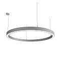 Luci a sospesione LAUTARO 1500/80 UP/DOWN PRISMA P5 IP20, grigio chiaro dimmerabile