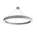 LED Pendelleuchte LAUTARO 1500/100 DOWN OPAL M5, 99W, IP20, DALI dimmbar, 4000K, hellgrau