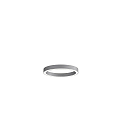 ceiling luminaire LAUTARO 600/60 PRISMA IP20, light grey dimmable