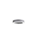 LED Deckenaufbauleuchte LAUTARO 600/100 PRISMA, 37W, IP20, DALI dimmbar, 3000K, hellgrau