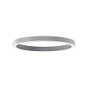 LED Deckenaufbauleuchte LAUTARO 900/60 OPAL, 59W, DALI, IP20, 2700K, 5780lm, hellgrau