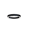 Plafoniera LAUTARO 900/100 OPAL IP20, nero dimmerabile