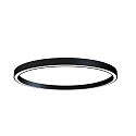 LED Deckenaufbauleuchte LAUTARO 1500/80 PRISMA, 99W, IP20, DALI dimmbar, 4000K, schwarz
