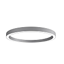 LED Deckenaufbauleuchte LAUTARO 1500/100 PRISMA, 99W, IP20, DALI dimmbar, 4000K, hellgrau