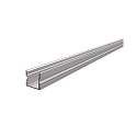 AU-02-10, high U-profile for 10 - 11,3 mm LED stripes, 200cm, anodized aluminum