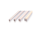  LED profile AU-02-05 high U-profile for 5-5,7mm LED stripes, 200cm, anodized aluminum