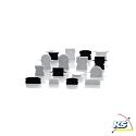  Tappo di chiusura ET-02-15, Bianco