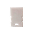 Accessories for LED profile H-AU-02-05 - endcaps, 2 items, white
