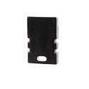 Accessories for LED profile H-AU-02-05 - endcaps, 2 items, black