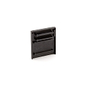 end cap PLANO BETON CORNER-COVER set of 2, black