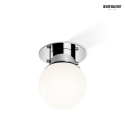Decor Walther Luminaire de plafond GLOBE 20 E27 IP44, chrome 