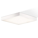 Plafoniera CUT 40 N IP44, bianco opaco dimmerabile