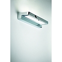 Lampada da parete FORM 34 LED IP44, Cromo dimmerabile