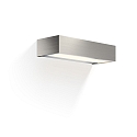 LED Wall luminaire BOX 25 N LED, 18,4W, 3000K, 2800lm, IP44, nickel satin