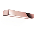 LED Wall luminaire BOX 40 N LED, 20,6W, 3000K, 3100lm, IP44, rosegold / copper