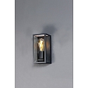 Lutec Luminaire mural d’extérieur KARO angulaire E27 IP44, noir mat gradable Lutec Luminaire mural d’extérieur KARO angulaire E27 IP44, noir mat gradable