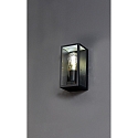 Lutec Luminaire mural d’extérieur KARO angulaire E27 IP44, noir mat gradable Lutec Luminaire mural d’extérieur KARO angulaire E27 IP44, noir mat gradable
