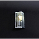 Lutec Luminaire mural d’extérieur KARO angulaire E27 IP44, galvanisé gradable Lutec Luminaire mural d’extérieur KARO angulaire E27 IP44, galvanisé gradable