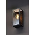 Lutec Luminaire mural d’extérieur KARO angulaire E27 IP44, noir mat gradable Lutec Luminaire mural d’extérieur KARO angulaire E27 IP44, noir mat gradable