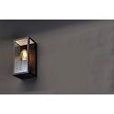 Lutec Luminaire mural d’extérieur KARO angulaire E27 IP44, noir mat gradable Lutec Luminaire mural d’extérieur KARO angulaire E27 IP44, noir mat gradable