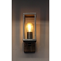 Lutec outdoor wall luminaire ECO-2100112 square E27 IP44, black matt dimmable Lutec outdoor wall luminaire ECO-2100112 square E27 IP44, black matt dimmable
