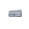 Luminaire mural d’extérieur VIDAR angulaire, direct / indirect E27 IP54, galvanisé gradable
