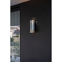 Lutec Luminaire mural d’extérieur RAN semi-circulaire, direct / indirect GU10 IP54, galvanisé gradable Lutec Luminaire mural d’extérieur RAN semi-circulaire, direct / indirect GU10 IP54, galvanisé gradable