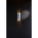 Lutec Luminaire mural d’extérieur RAN semi-circulaire, direct / indirect GU10 IP54, galvanisé gradable Lutec Luminaire mural d’extérieur RAN semi-circulaire, direct / indirect GU10 IP54, galvanisé gradable