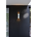 Lutec Luminaire mural d’extérieur RAN semi-circulaire, direct / indirect GU10 IP54, galvanisé gradable Lutec Luminaire mural d’extérieur RAN semi-circulaire, direct / indirect GU10 IP54, galvanisé gradable