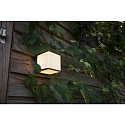 Lutec outdoor wall luminaire DOBLO 1 flame IP54, anthracite