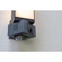 Lutec LED Kameraleuchte CUBA, 17,3W, 2700-6500K, 1000lm, IP44, mit PIR Motion Sensor, App Control, verstellbarer Kopf, anthrazit