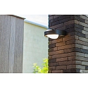 Lutec Applique da esterno FELE 1-Lampadina, ruotabile IP54, antracite