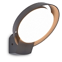 outdoor wall luminaire POLO round, without sensor IP54, anthracite