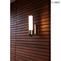 Lutec LED Kameraleuchte ELARA, 17,5W, 2700-6500K, 1300lm, IP44, mit PIR Motion Sensor, Edelstahl