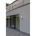 Lutec LED Kameraleuchte ELARA, 17,5W, 2700-6500K, 1300lm, IP44, mit PIR Motion Sensor, Edelstahl