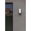 Lutec LED Kameraleuchte ELARA, 17,5W, 2700-6500K, 1300lm, IP44, mit PIR Motion Sensor, Edelstahl